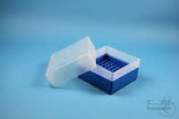 EPPi® Box 102 / 9x9 vakverdelingen, blauw, hoogte 102 mm vast, zonder...