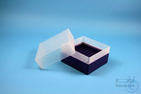 EPPi® Box 102 / 9x9 vakverdelingen, violet, hoogte 102 mm vast, zonder...