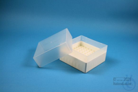 EPPi® Box 102 / 9x9 vakverdelingen, wit, hoogte 102 mm vast, zonder codering,...