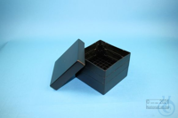 EPPi® Box 105 / 9x9 Fächer, black/black, Höhe 105 mm fix, ohne Codierung, PP....