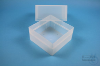 EPPi® Box 122 / 1x1 ohne Facheinteilung, transparent, Höhe 122 mm fix, ohne...