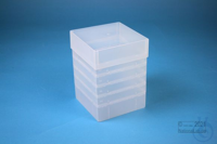 EPPi® Box 178 / 1x1 zonder vakverdeling, transparant, hoogte 178 mm vast,...