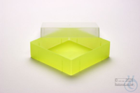 EPPi® Box 37 / 1x1 without divider, neon-yellow, height 37 mm fix, without ID...