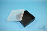 EPPi® Box 45 / 1x1 ohne Facheinteilung, schwarz, Höhe 45-53 mm variabel, ohne...