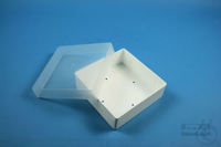EPPi® Box 45 / 1x1 zonder vakverdeling, wit, hoogte 45-53 mm variabel, zonder...