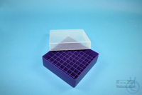 EPPi® Box 45 / 9x9 vakverdelingen, violet, hoogte 45-53 mm variabel, zonder...