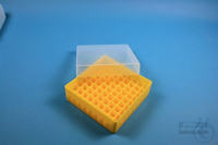 EPPi® Box 45 / 9x9 vakverdelingen, geel, hoogte 45-53 mm variabel, zonder...