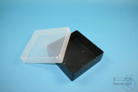 EPPi® Box 50 / 1x1 zonder vakverdeling, zwart, hoogte 52 mm vast, zonder...