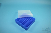 EPPi® Box 50 / 9x9 Fächer, neon-blau, Höhe 52 mm fix, ohne Codierung, PP....