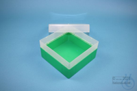 EPPi® Box 70 / 1x1 ohne Facheinteilung, grün, Höhe 70-80 mm variabel, ohne...