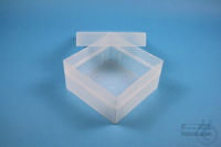 EPPi® Box 70 / 1x1 ohne Facheinteilung, transparent, Höhe 70-80 mm variabel,...