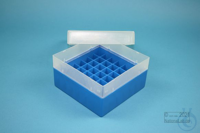 EPPi® Box 70 / 7x7 divider, blue, height 70-80 mm variable, without ID code, PP.