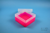 EPPi® Box 70 / 7x7 Fächer, neon-rot/pink, Höhe 70-80 mm variabel, ohne...