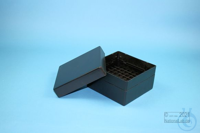 EPPi® Box 70 / 9x9 Fächer, black/black, Höhe 70-80 mm variabel, ohne...