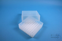 EPPi® Box 75 / 9x9 Fächer, transparent, Höhe 75 mm fix, ohne Codierung, PP....