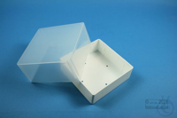 EPPi® Box 95 / 1x1 zonder vakverdeling, wit, hoogte 95 mm vast, zonder...