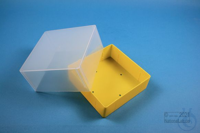 EPPi® Box 95 / 1x1 without divider, yellow, height 95 mm fix, without ID...