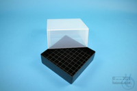 EPPi® Box 95 / 9x9 vakverdelingen, zwart, hoogte 95 mm vast, zonder codering,...
