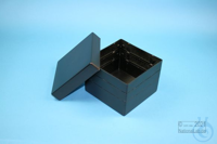 EPPi® Box 96 / 1x1 ohne Facheinteilung, black/black, Höhe 96-106 mm variabel,...