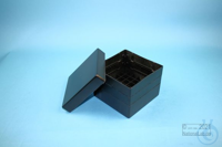 EPPi® Box 96 / 7x7 Fächer, black/black, Höhe 96-106 mm variabel, ohne...