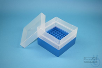 EPPi® Box 96 / 9x9 vakverdelingen, blauw, hoogte 96-106 mm variabel, zonder...