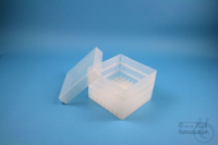 EPPi® Box 96 / 9x9 Fächer, transparent, Höhe 96-106 mm variabel, ohne...