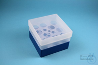 EPPi® Box 96 / 10 Löcher, blau, Höhe 96-106 mm variabel, ohne Codierung, PP....