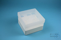 EPPi® Box 96 / 10 gaten, wit, hoogte 96-106 mm variabel, zonder codering, PP....