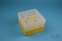 EPPi® Box 96 / 10 Löcher, gelb, Höhe 96-106 mm variabel, ohne Codierung, PP....