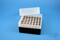 EPPi® Box 102 / 7x7 holes, black, height 102 mm fix, alpha-num. ID code, PP....