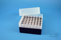 EPPi® Box 102 / 7x7 holes, violet, height 102 mm fix, alpha-num. ID code, PP....