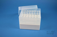 EPPi® Box 105 / 7x7 holes, white, height 105 mm fix, alpha-num. ID code, PP....