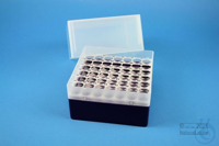 EPPi® Box 122 / 7x7 holes, violet, height 122 mm fix, alpha-num. ID code, PP....