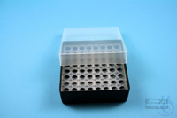 EPPi® Box 45 / 8x8 gaten, zwart, hoogte 45-53 mm variabel, alpha-num....