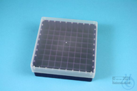 EPPi® Box 50 / 9x9 compartimenten, violet, hoogte 52 mm fix, alpha-num....