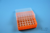 EPPi® Box 50 / 7x7 Löcher, neon-orange, Höhe 52 mm fix, alpha-num. Codierung,...