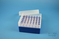 EPPi® Box 70 / 7x7 gaten, blauw, hoogte 70-80 mm variabel, alpha-num....