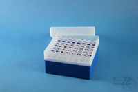 EPPi® Box 70 / 8x8 gaten, blauw, hoogte 70-80 mm variabel, alpha-num....