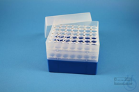 EPPi® Box 96 / 7x7 gaten, blauw, hoogte 96-106 mm variabel, alpha-num....