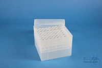 EPPi® Box 96 / 8x8 Löcher, transparent, Höhe 96-106 mm variabel, alpha-num....