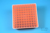 EPPi® Box 50 / 9x9 Fächer, neon-orange, Höhe 52 mm fix, alpha-num. Codierung,...