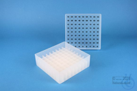 EPPi® Box 45 / 9x9 Fächer, transparent, Höhe 45-53 mm variabel, alpha-num....