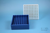 EPPi® Box 50 / 9x9 Fächer, blau, Höhe 52 mm fix, alpha-num. Codierung, PP....