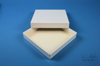 MIKE Box 25 / 1x1 without divider, white, height 25 mm, cardboard standard....