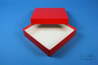 MIKE Box 32 / 1x1 without divider, red, height 32 mm, cardboard standard....