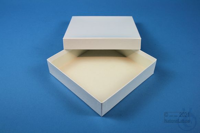 MIKE Box 32 / 1x1 without divider, white, height 32 mm, cardboard standard....