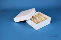 MIKE Box 50 / 10x10 divider, white, height 50 mm, cardboard special. Delivery...