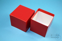 NANU Box 75 / 1x1 without divider, red, height 75 mm, cardboard standard....