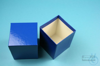 NANU Box 100 / 1x1 without divider, blue, height 100 mm, cardboard standard....