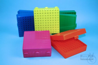 VICTOR Box 59 / 5x10 divider, neon-orange, height 59 mm fix, alpha-num. A1-I9...